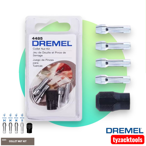 Dremel 4485 collet - kit, &