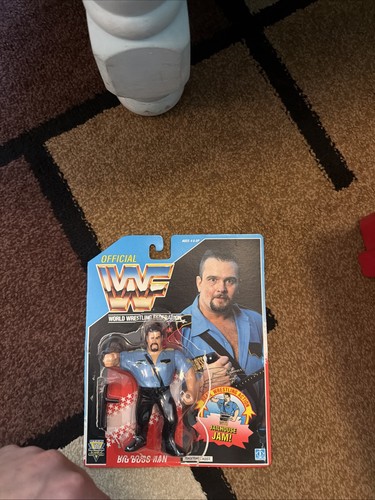 Hasbro wwf big bossman - big, action