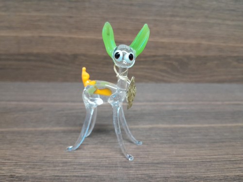 Glass deer weather - deer, barometer