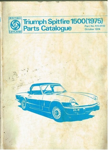 Triumph spitfire 1500 - triumph, original