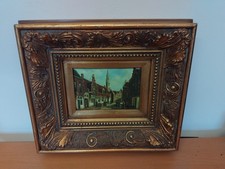 Vintage Picture Frame, Ornate Carved Fench Rococo Gilded,heavy