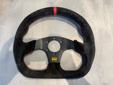 OMP Flat Bottom Steering Wheel