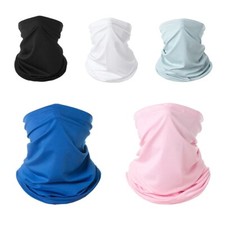 Full Function Face Warmer Mask Neck Tube Scarf Biker Running Sport Multi use