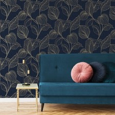 Boutique Wallpaper Royal Palm Sapphire