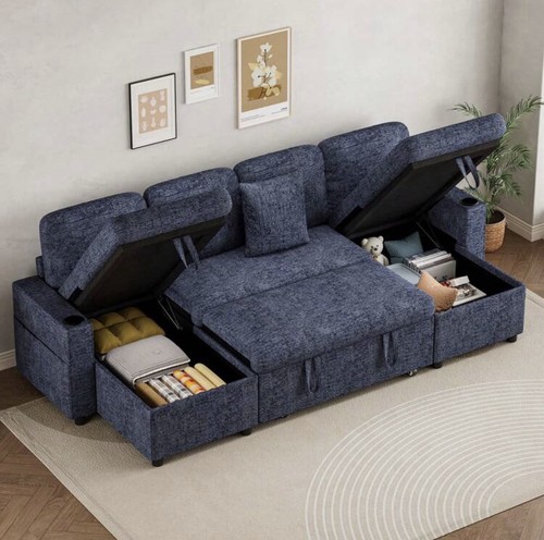 Seater corner sofa bed - seater,