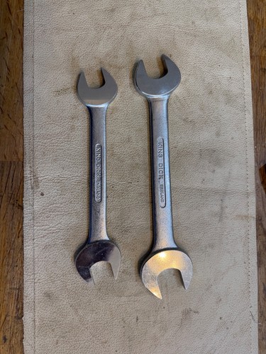 Vintage open ended spanners - 2,