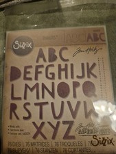 Tim Holtz Alphanumeric Upper