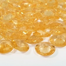 12mm Large Scatter Crystals DIAMANTE GEMS / HEART Wedding Table Confetti Party