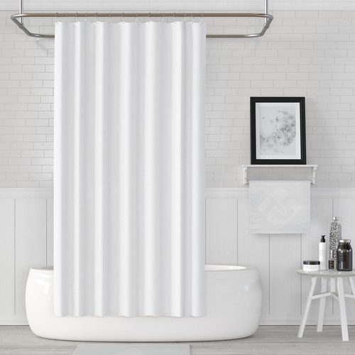 Fabric shower curtain - fabric,
