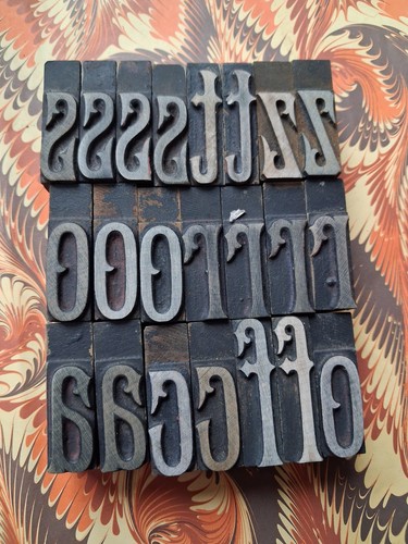 Fancy wooden letterpress - fancy,