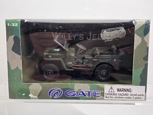 Gate willys jeep us army - 1:32,