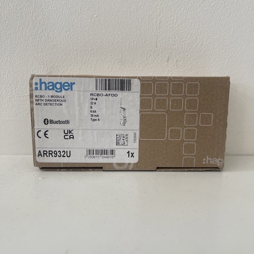 Hager arr932u afdd rcbo - hager,