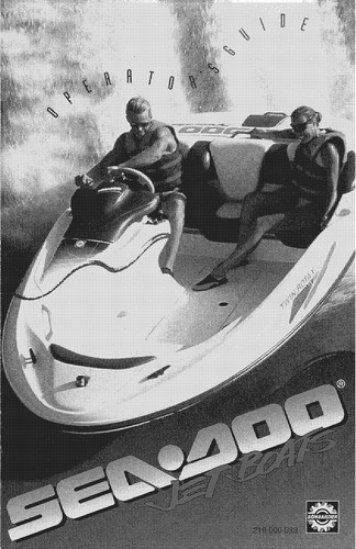 Sea doo owners - owners, manual