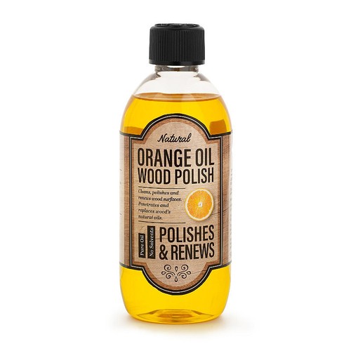 Lakeland orange oil - oil, wood