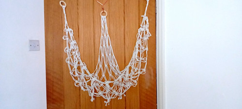 Handmade white cotton - white,
