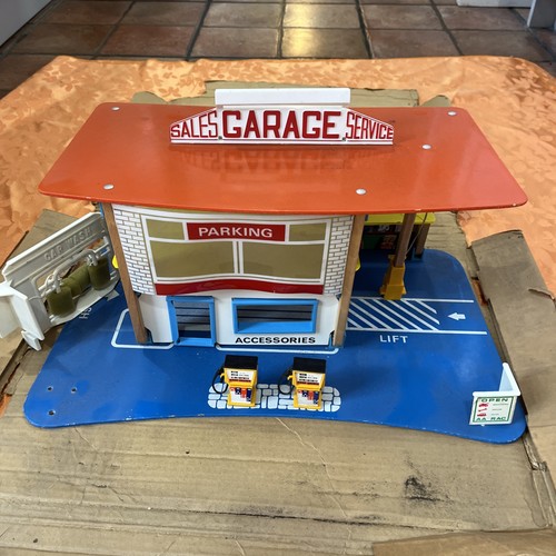 Vintage folding garage petrol - folding, garage,