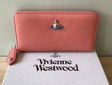 Brand New Boxed Vivienne Westwood Emma Coloured Orb Zip Around Purse Wallet