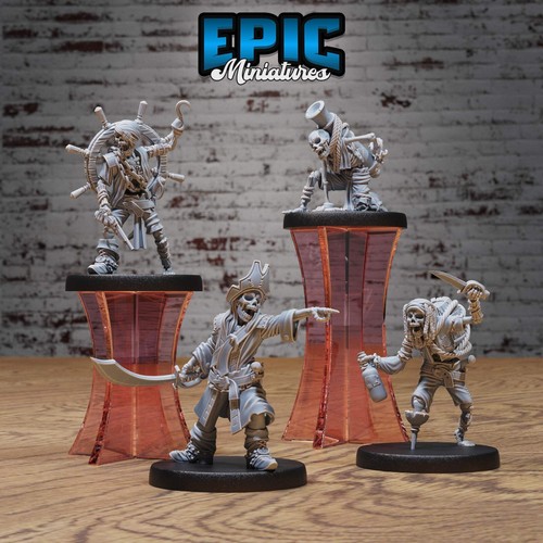 Skeleton pirates dungeons - d&d,