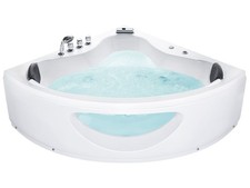 Whirlpool Corner Bath with LED