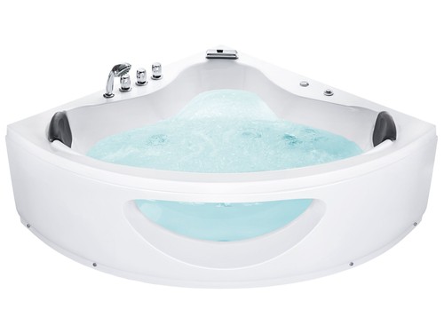 Whirlpool corner bath with led - corner,