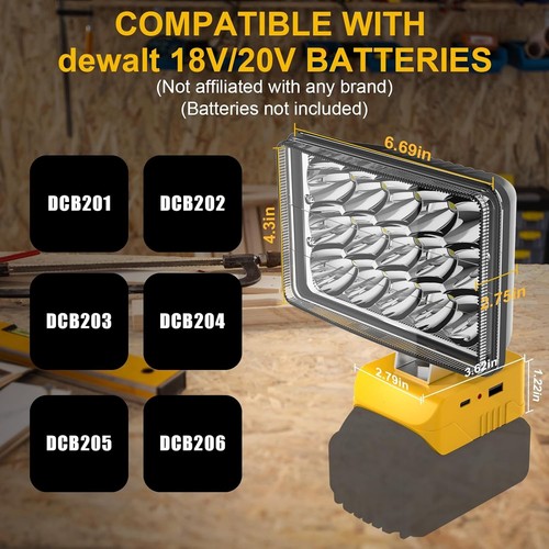 For dewalt 18v battery work - 18v,