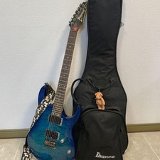 Ibanez RG421QM Blue Burst Electric Guitar W/Gig Bag Shipping From Japan