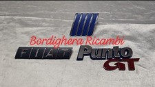FIAT PUNTO 1.4 GT 95 - 99 KIT SIGLE SCRITTE STEMMI LOGHI BADGE EMBLEM SCRIPT NEW