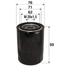 OIL FILTER 586001 VALEO