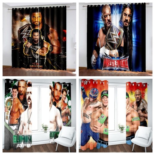 Wwe wrestling curtains - wwe,