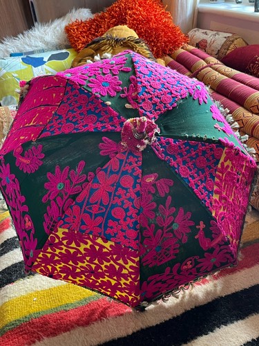 Vintage crewel work - crewel,