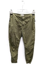 Men's STONE ISLAND Khaki Green Regular Tapered Combat Trousers W31 L32 RRP £325