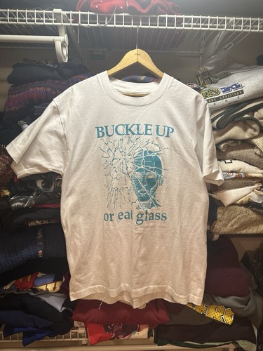 Vintage 1980s buckle - up, or