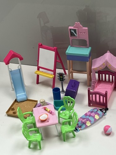 Barbie chelsea bundle - bed, lots