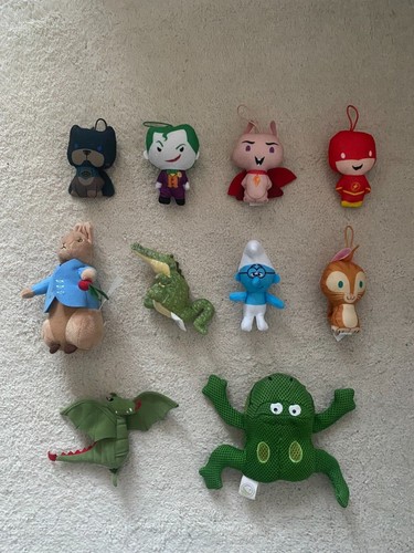 Mini fabric soft toys variety - fabric,