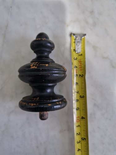 Vintage clock finial - vintage,