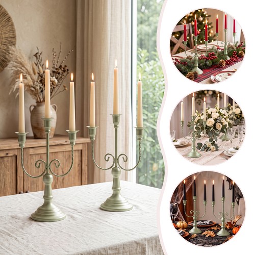 2pcs candelabra candle - 2pcs,