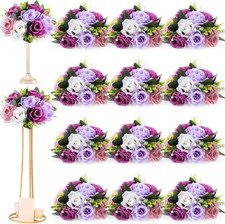 24 Pcs Fantasy Violet Silk