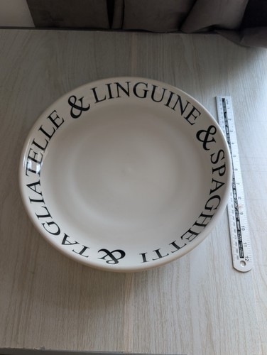 Large ceramic pasta bowl cream - bowl,