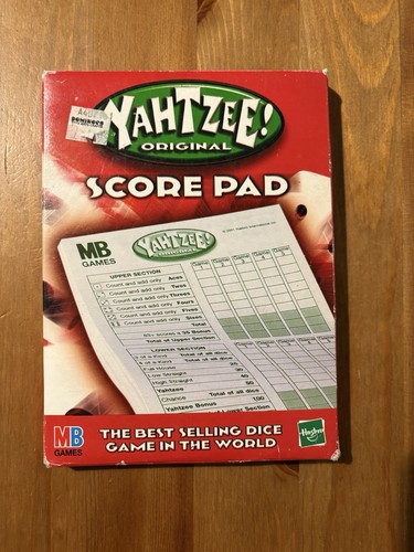 Yahtzee original score - score, pad