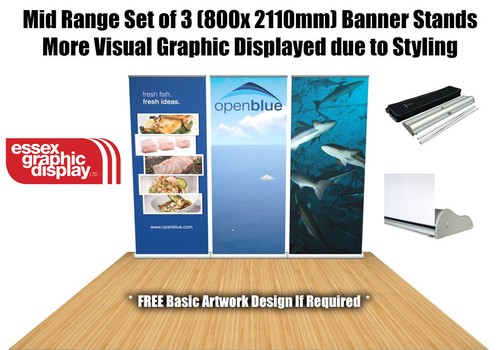 Exhibition display stands - x,