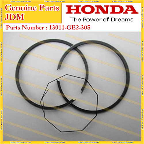 Honda genuine piston ring set - honda,