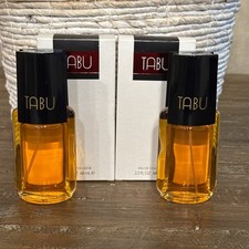 Lot (2) Dana Tabu Women's Eau De Cologne Spray - 2.3 Ounce Perfume