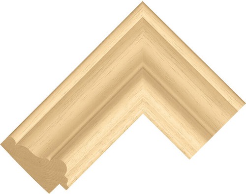 69mm wide natural reverse wood - natural,