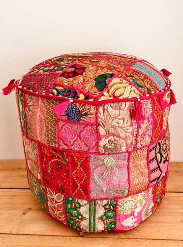 Indian vintage patchwork pink - indian,
