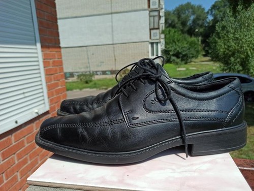 Men ecco heels - ecco, leather