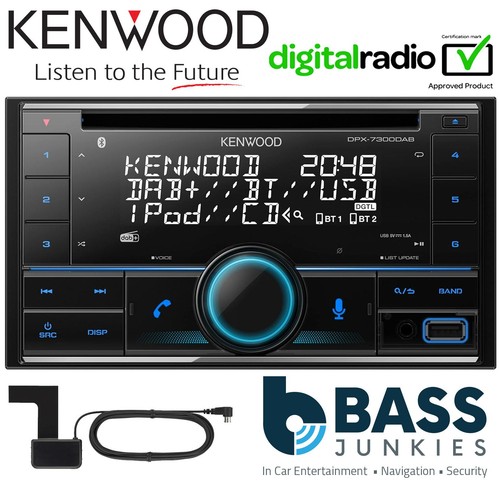 Kenwood dpx 7300dab double - kenwood, din