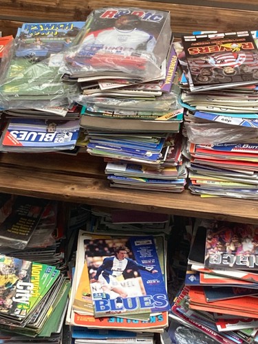 Football programmes 80 - programmes, x