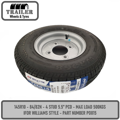 145r10 82n trailer - 145r10, 10"