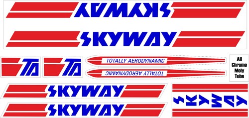 Skyway decal set - ta,