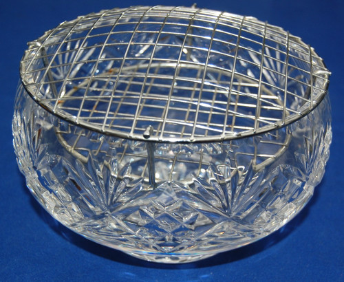 Vintage crystal cut - vintage, rose